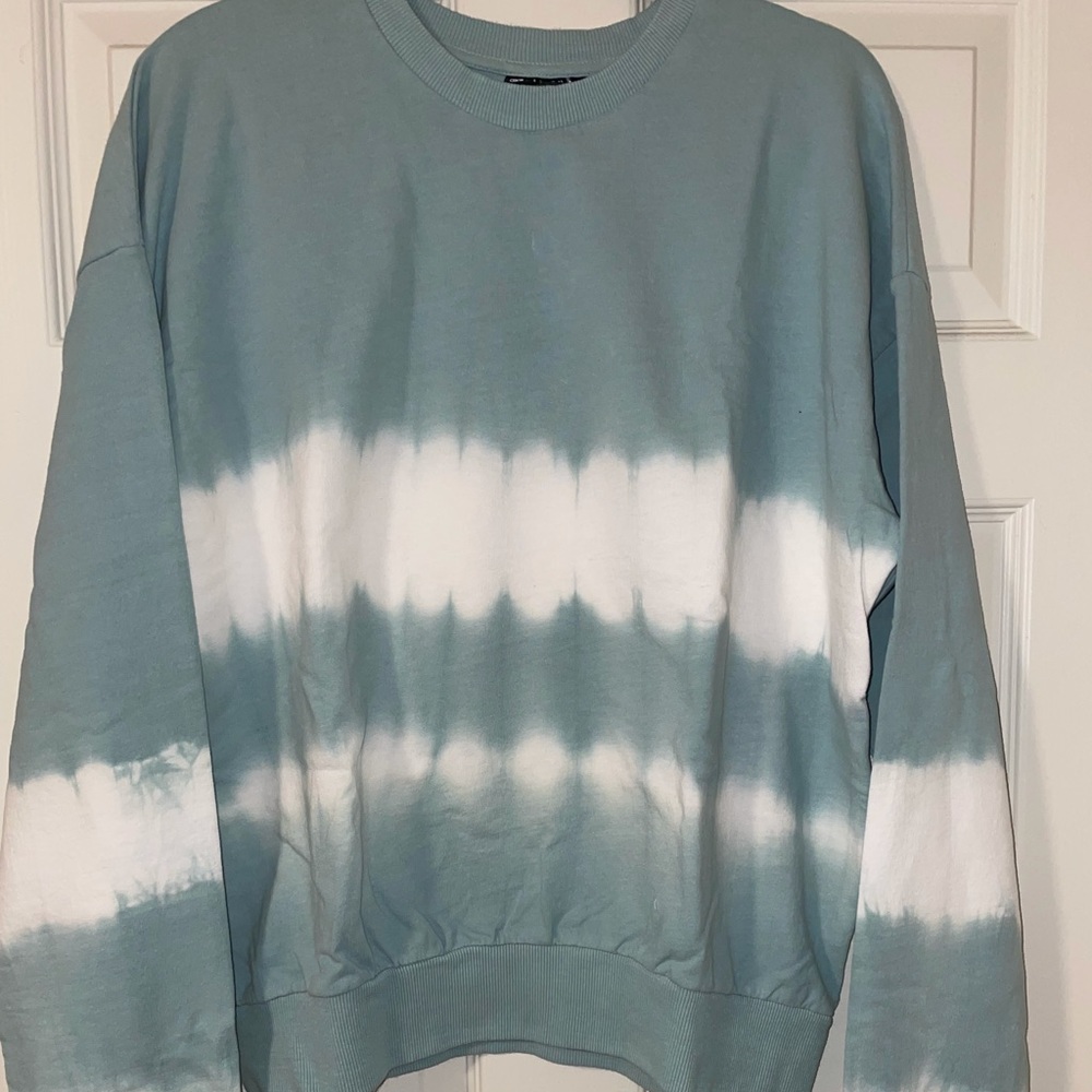 ASOS green tie dye sweatshirt
